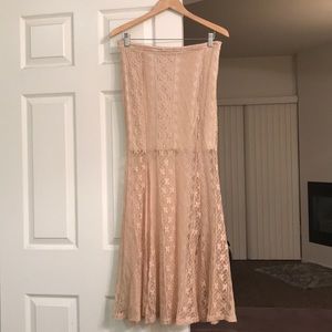 Sheer / Lace maxi skirt